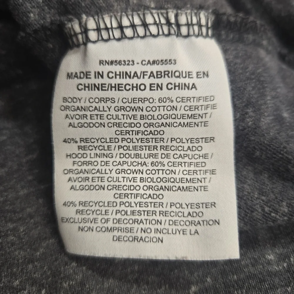 NIKE Workout / Running Hoodie Kids L  Heather Gray ~ JUST DO IT